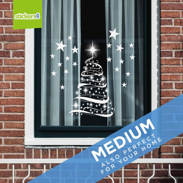 christmas chalk pen window tree｜TikTok Search