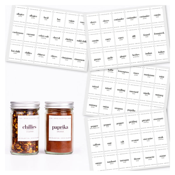 FREE PRINTABLE - 20 Spice Labels for Pantry Organization — Journey With  Jess