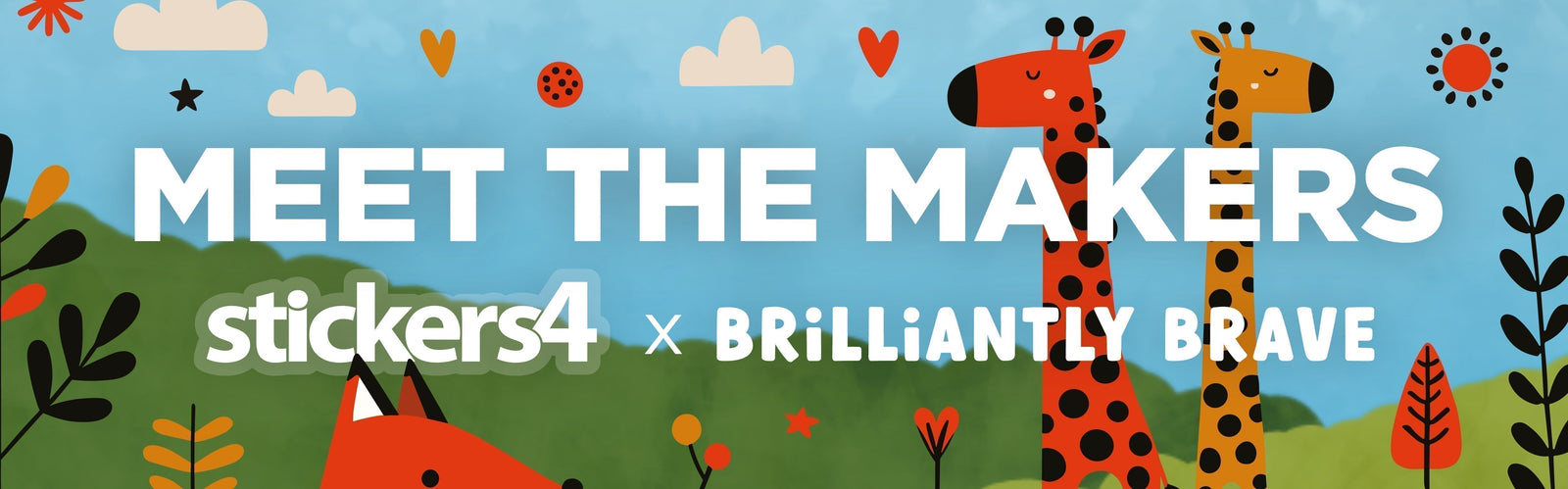 Meet the Makers Behind Brilliantly Brave: Purchase With Purpose - Stickers4 x Brilliantly Brave