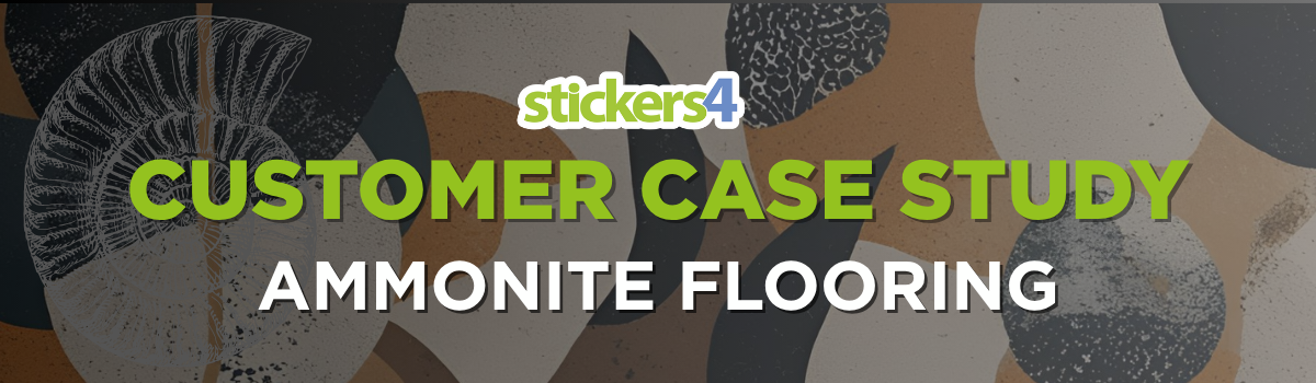 Customer Case Study - Ammonite Flooring Uses Seasonal Window Stickers to Create an Eye-Catching High Street Presence