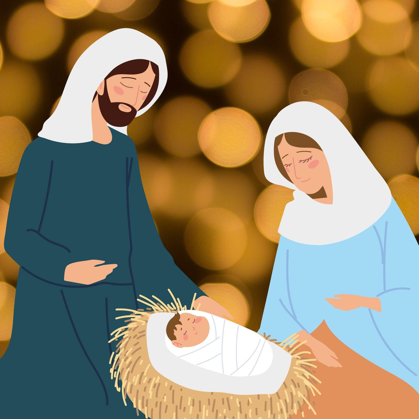 Christmas Nativity Window Stickers