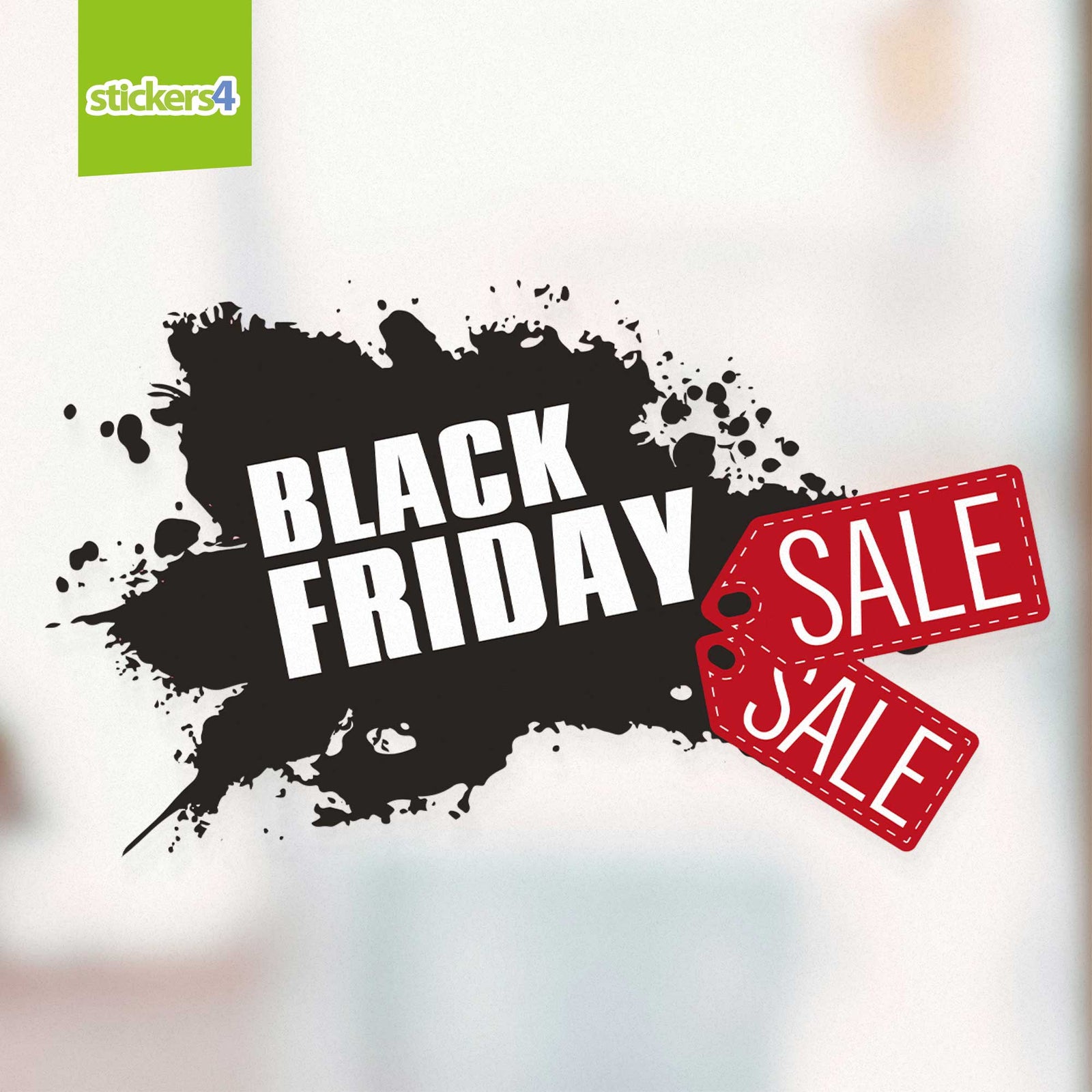 Black Friday Sale Window Stickers