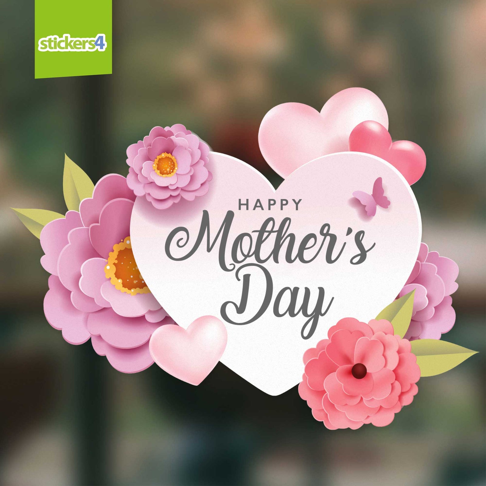 Mother's Day Window Stickers