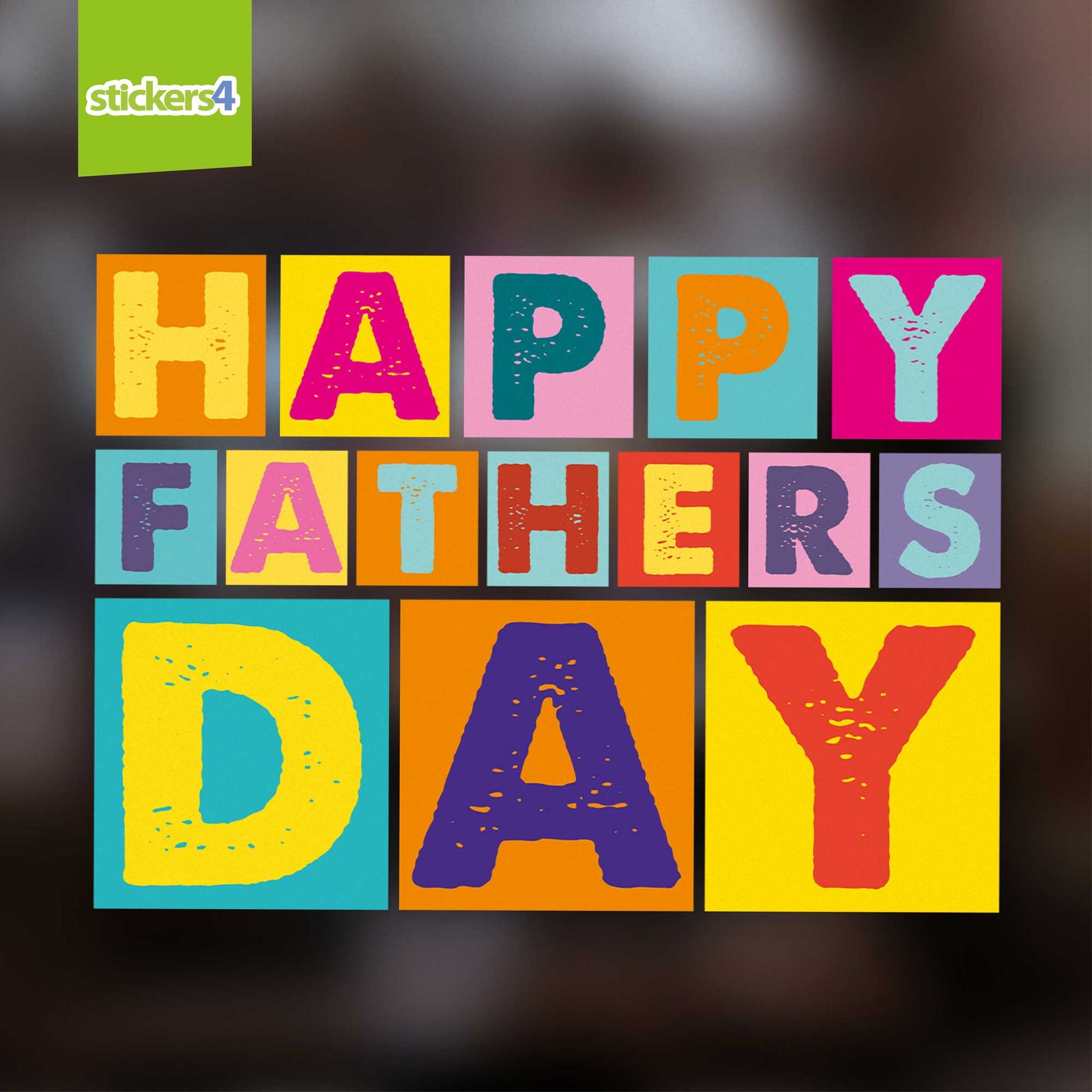 Father's Day Window Stickers