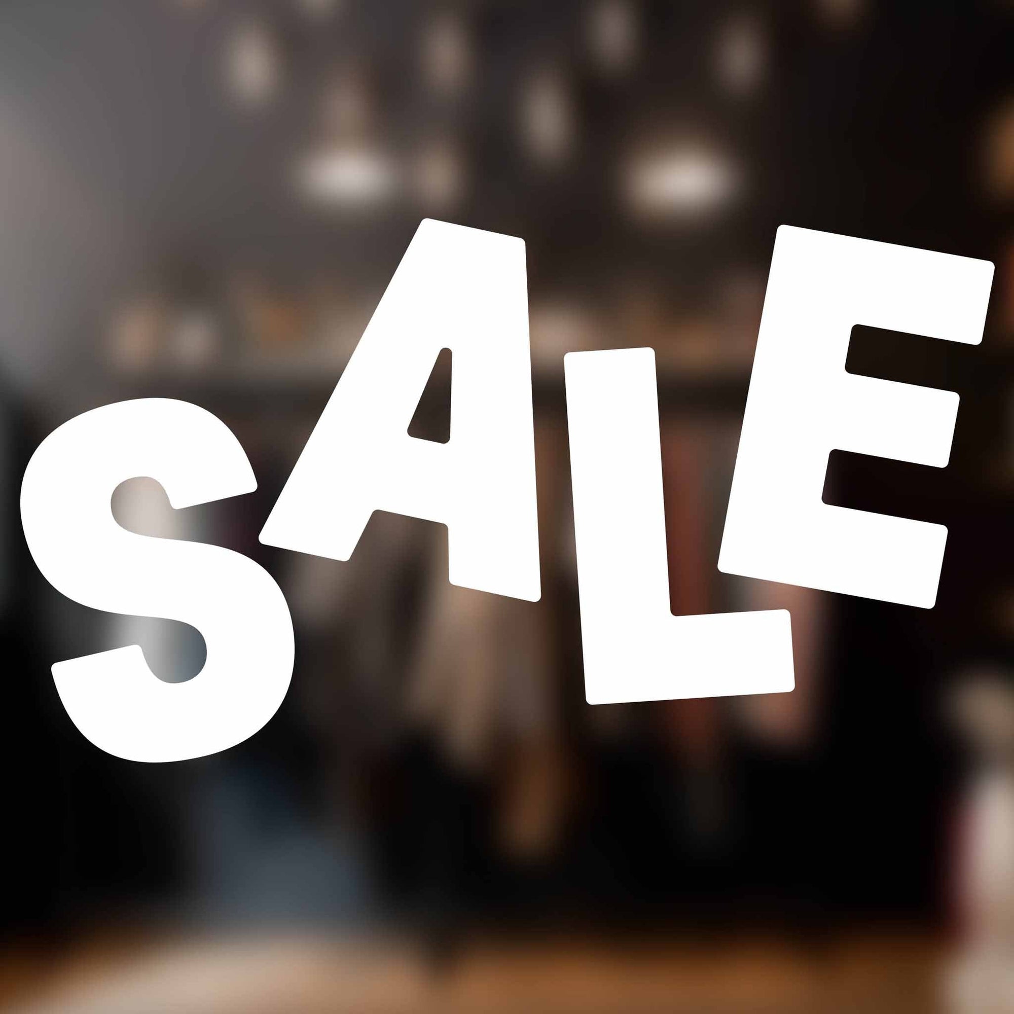 Sale Window Stickers4 Retail and Shop Promotions - Stickers4