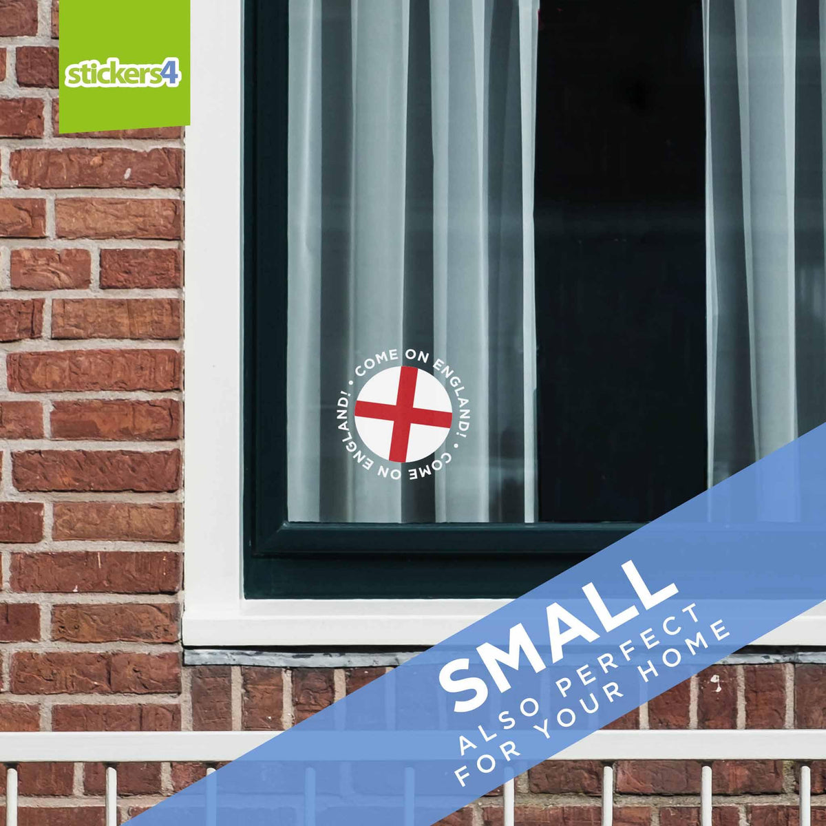 Come on England Roundel Window Sticker Events