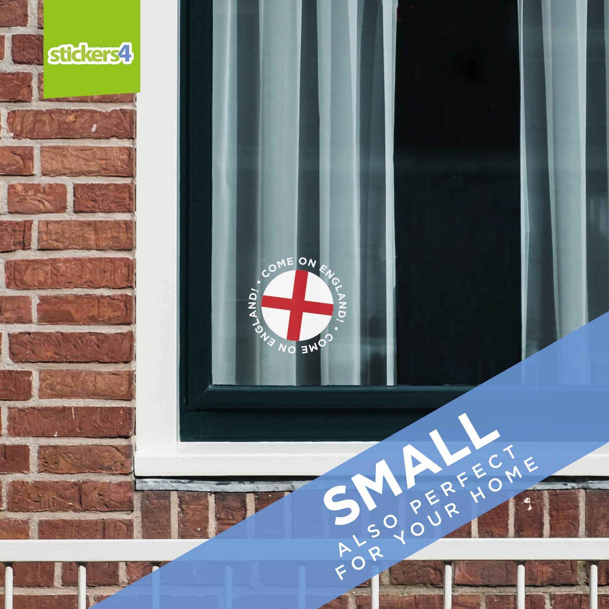 England Window Sticker Come on England Roundel Window Sticker | Sporting Events