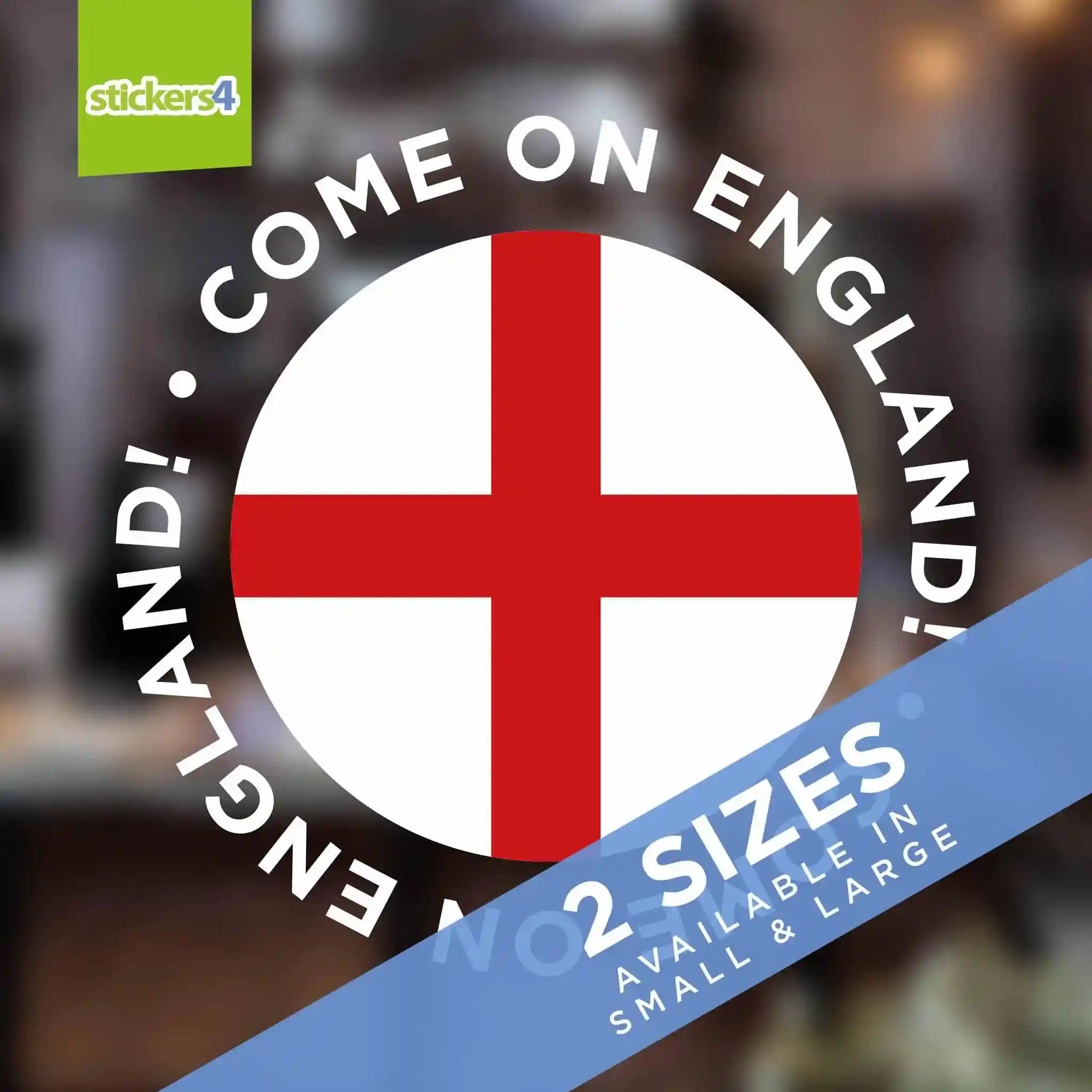 England Window Sticker Come on England Roundel Window Sticker | Sporting Events