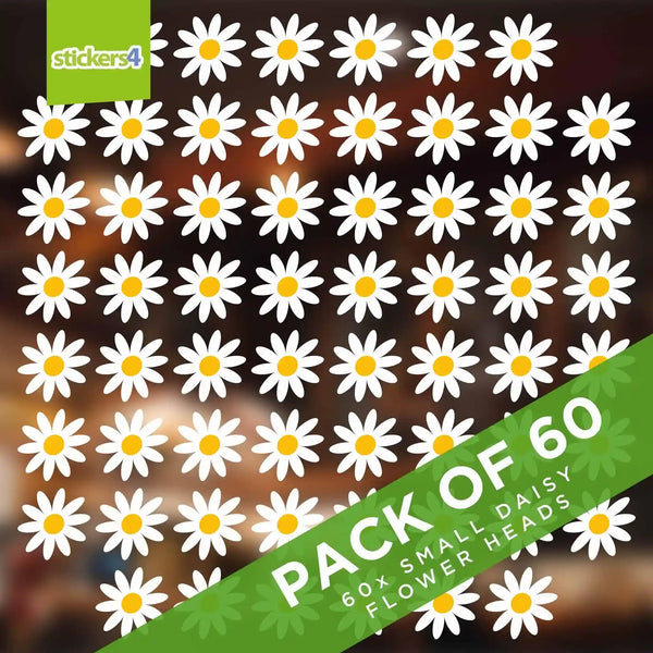 Daisy Window Stickers Multi Pack 1 Seasonal Window Display