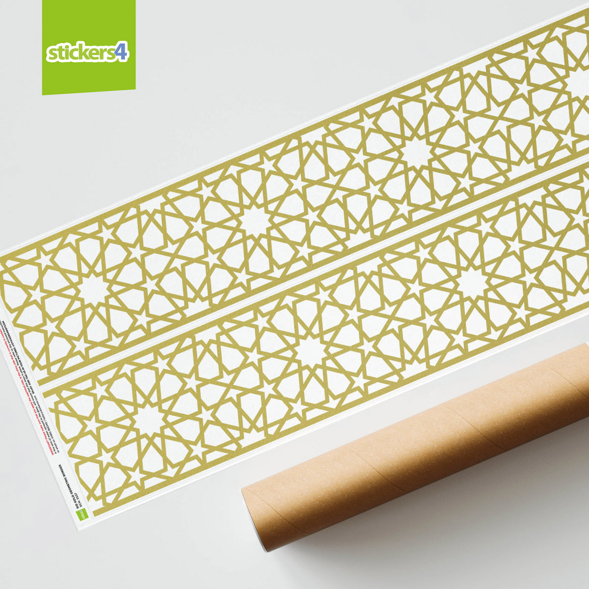 Eid Geometric Border Window Sticker