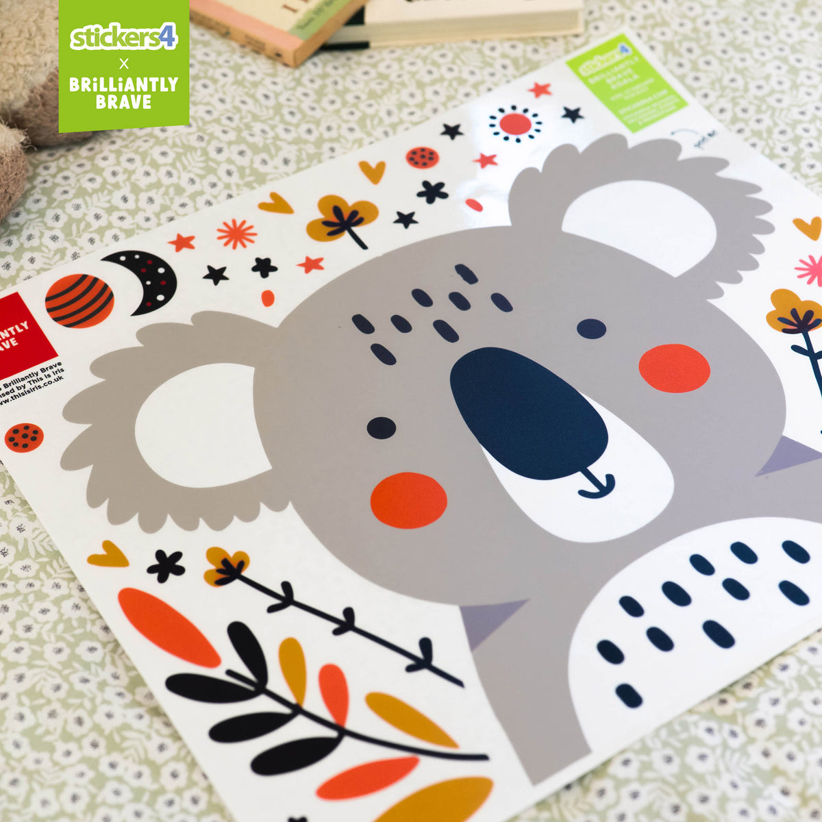 Brilliantly Brave Koala Wall Sticker