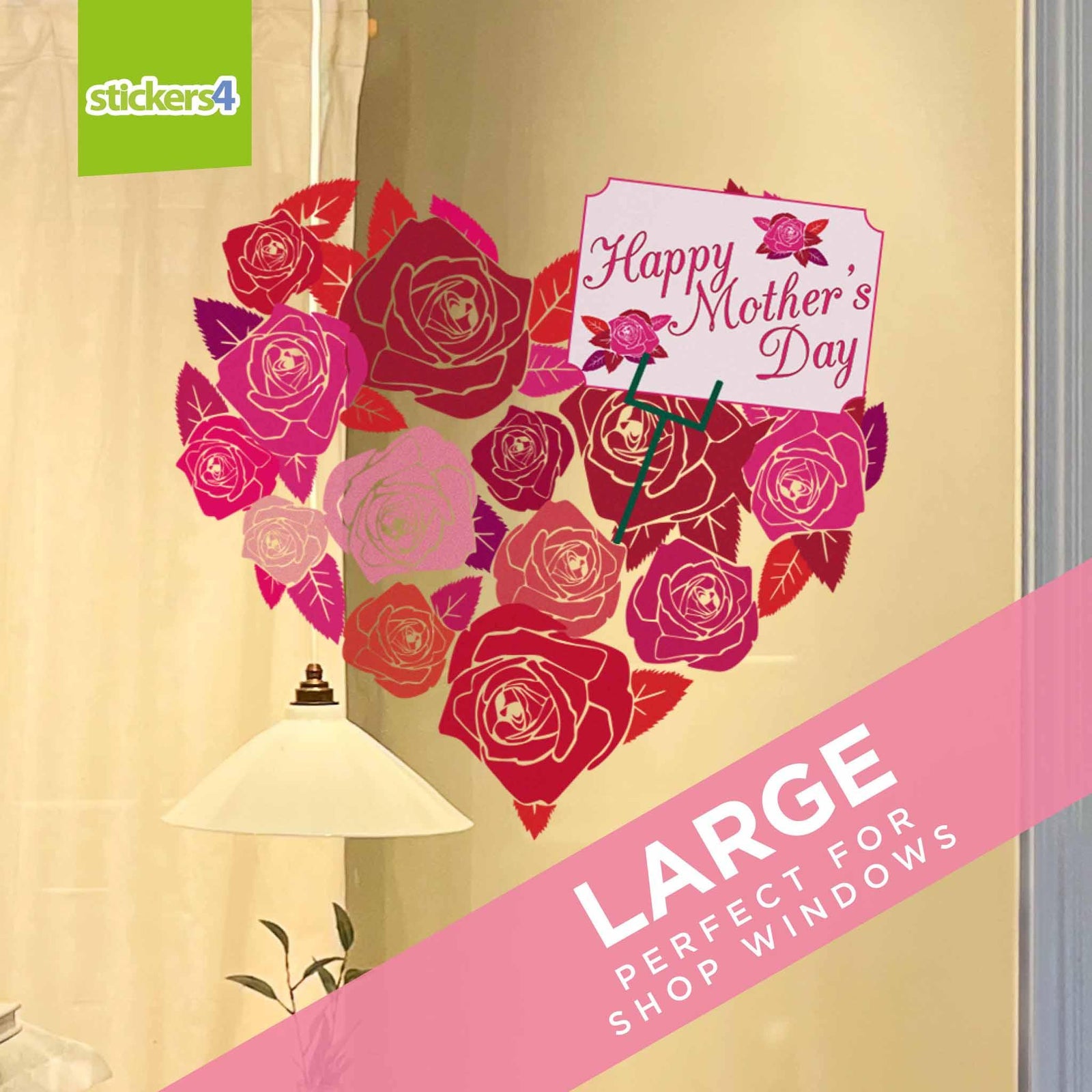 Mother's Day Rose Heart Mother's Day Display