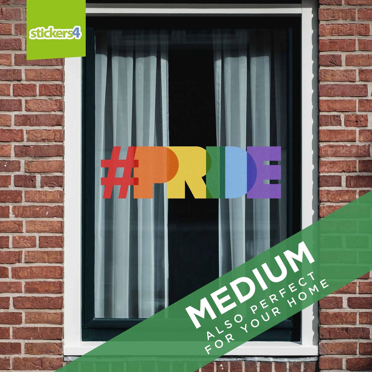 #PRIDE (Hashtag Pride) - Pride Window Decoration Pride Window Displays