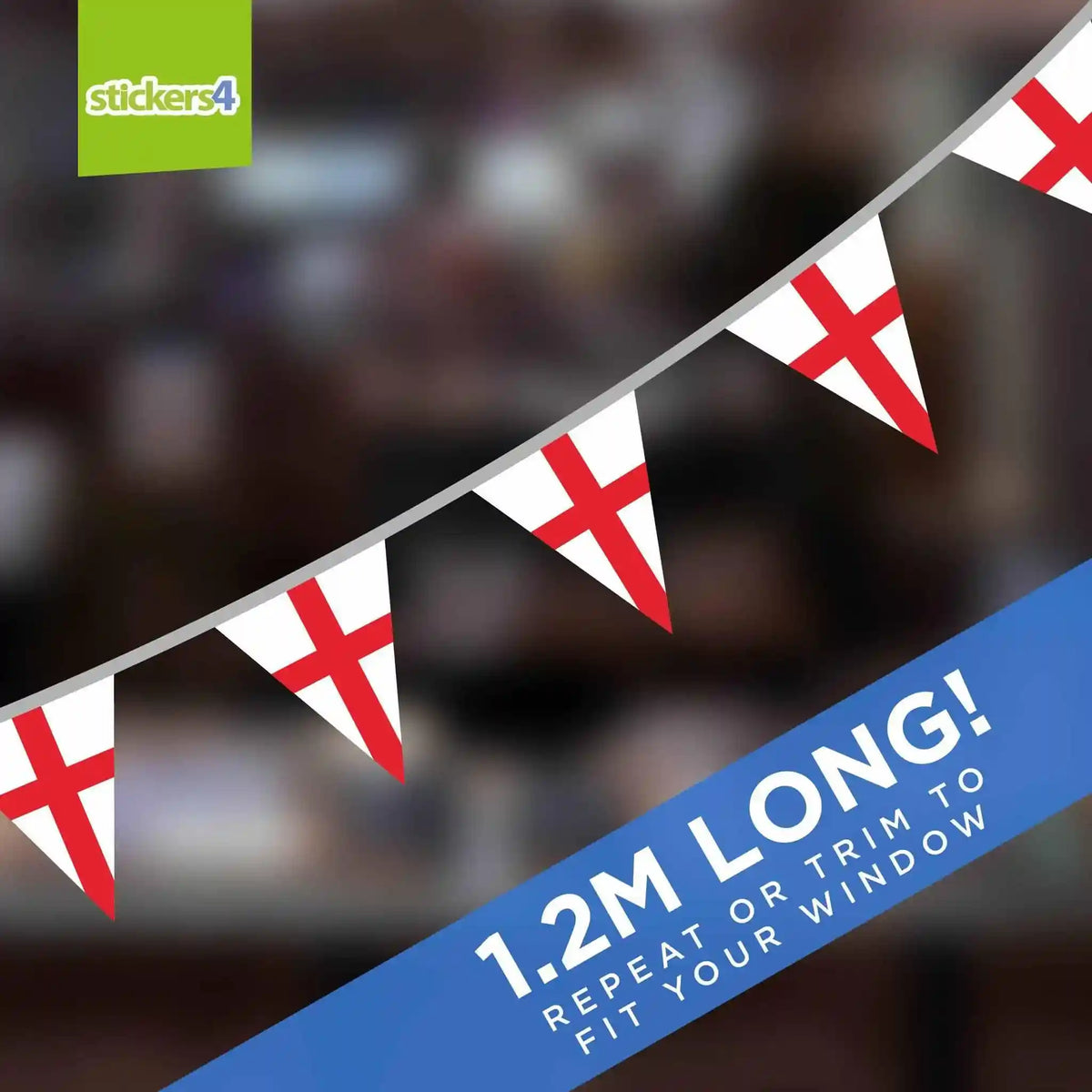 St George's Flag Static Cling Window Sticker | St George's Day