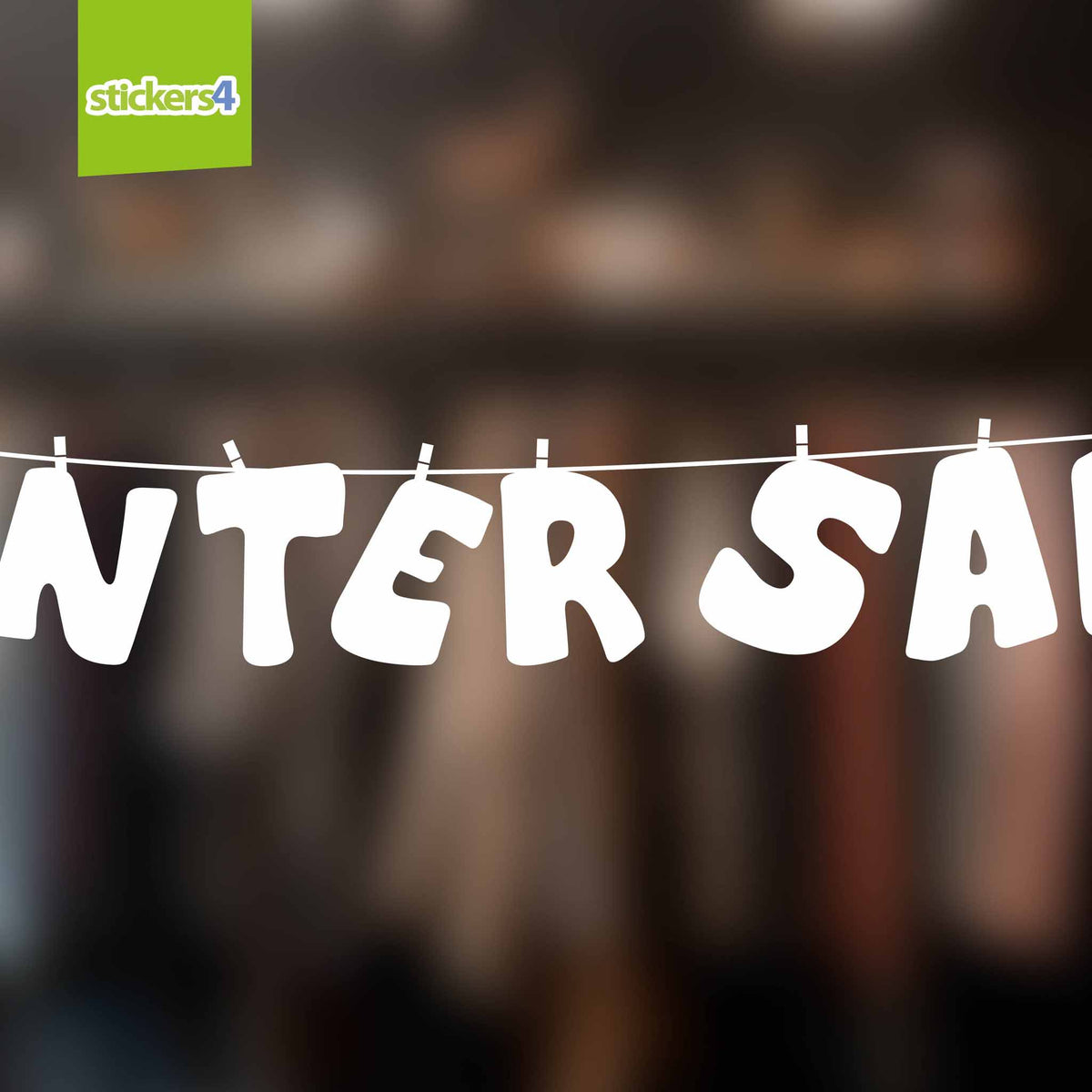 Winter Sale with Birds