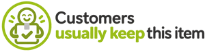 Customers usually keep this item