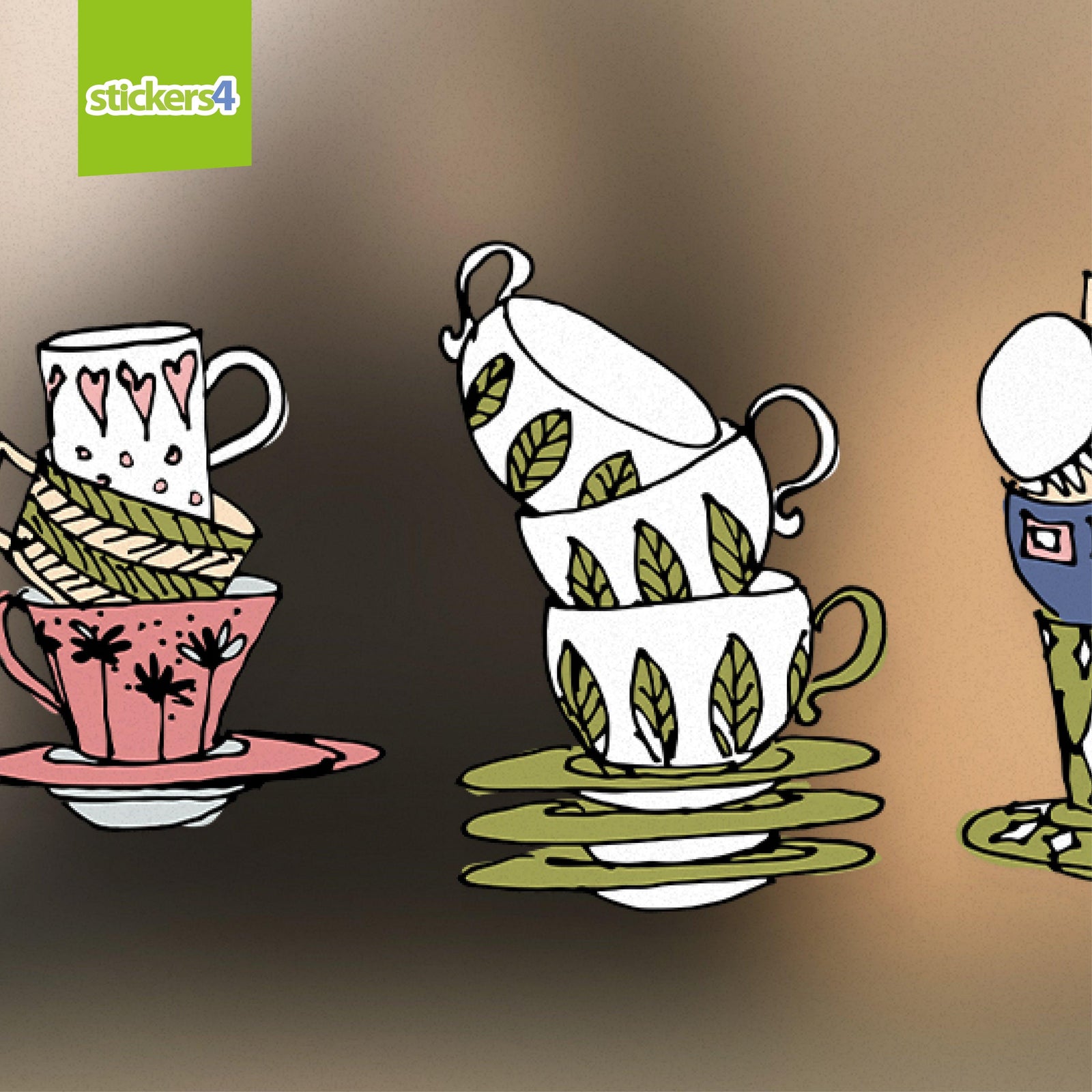 Tea-Cups Set 1 Perfect Anytime