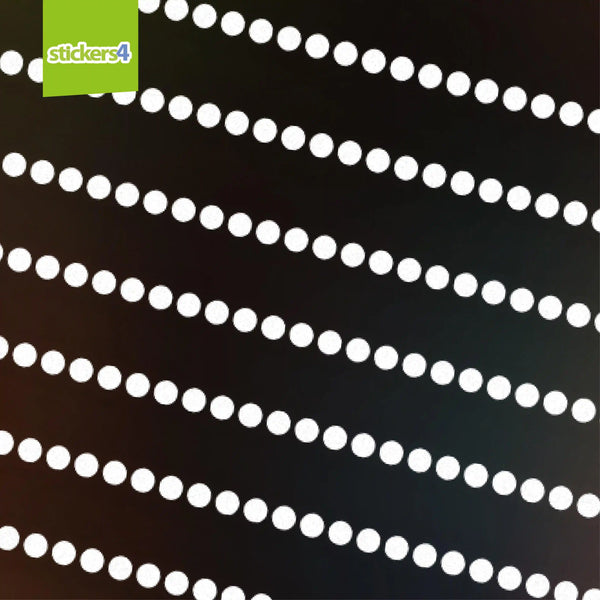 20 Replacement / Extra Ball Chain Effect Clings for Large Baubles Christmas Window Display