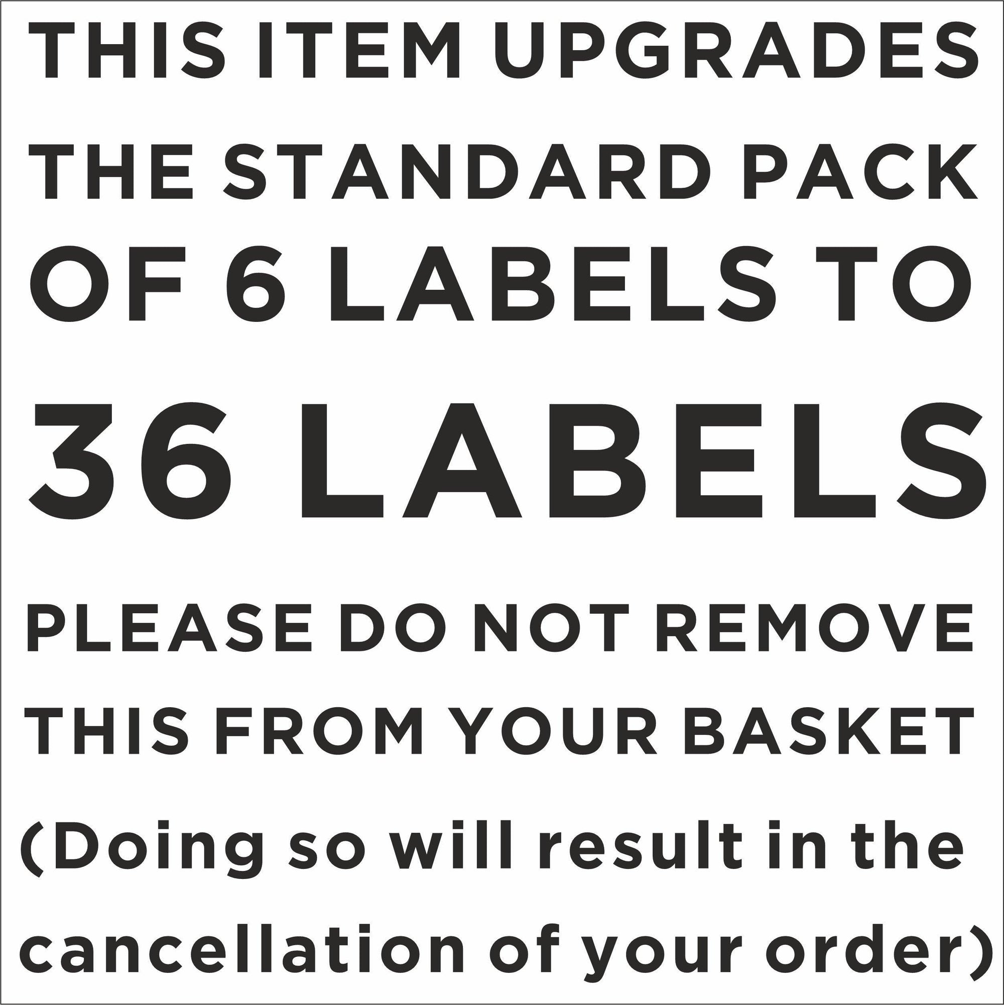'+30 Custom Pantry Labels Large White (Add on - 36 Total) DO NOT REMOVE FROM BASKET Home Organisation