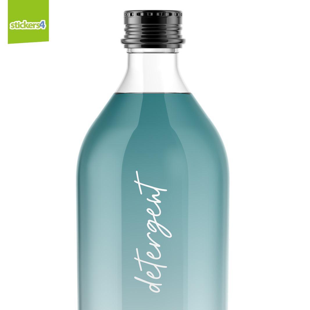 34 Script Font Cleaning/Laundry Labels - Inspired by The Home Edit Home Organisation