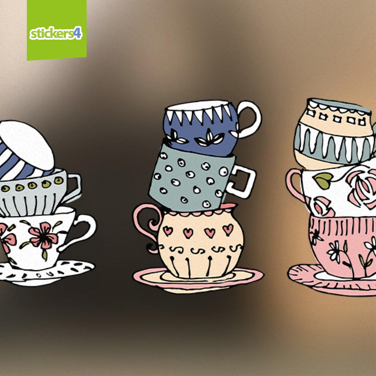 Tea-Cups Set 2 Perfect Anytime