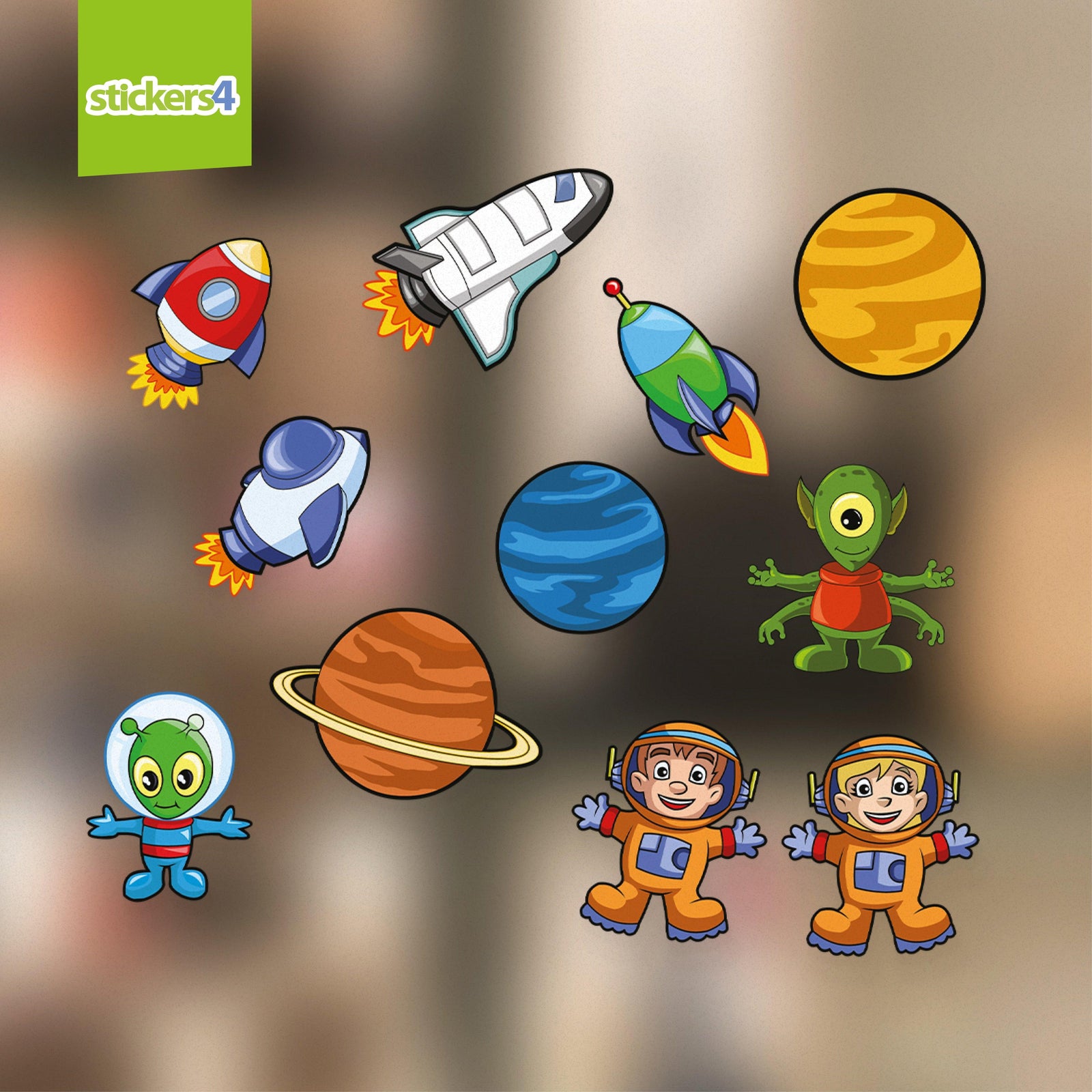 Super Space Window Stickers Perfect Anytime
