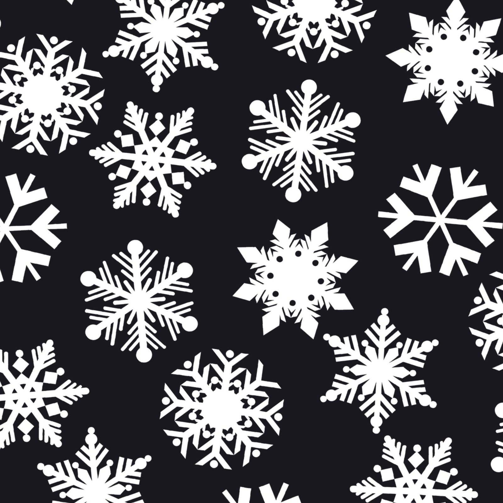 Snowflakes: Pack 1 (60 snowflakes @ approx 50mm diameter) Christmas Window Display