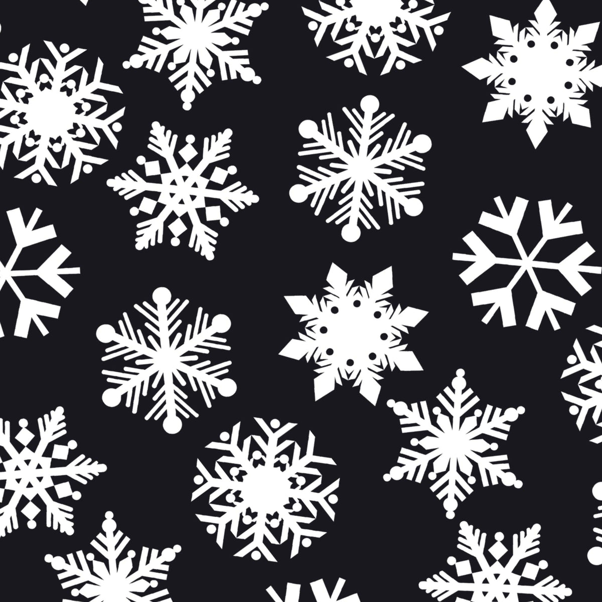 Snowflake Window Stickers: Mega Pack 3 Snowflakes