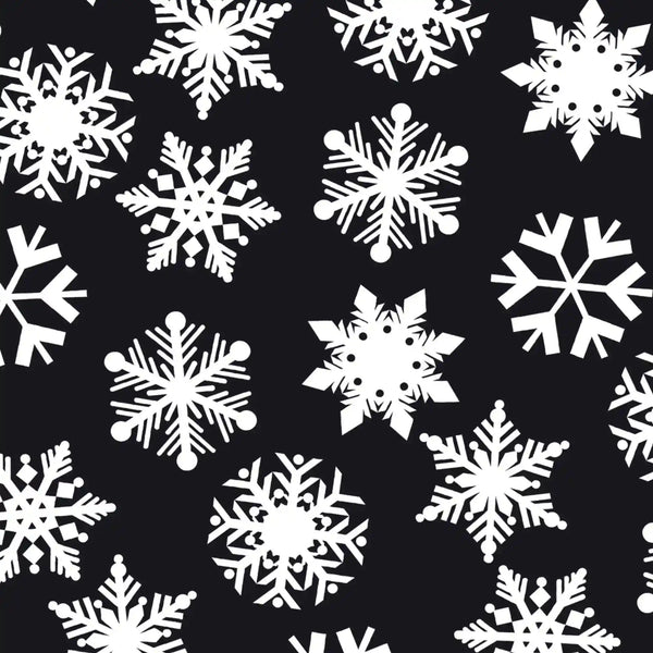 Snowflakes: Pack 1 (60 snowflakes @ approx 50mm diameter) Christmas Window Display