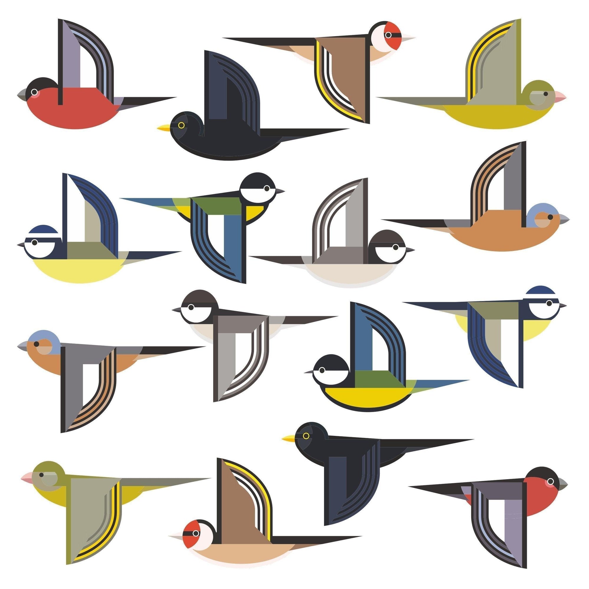 I Like Birds - Flock of Birds Decorative Bird Strike Prevention