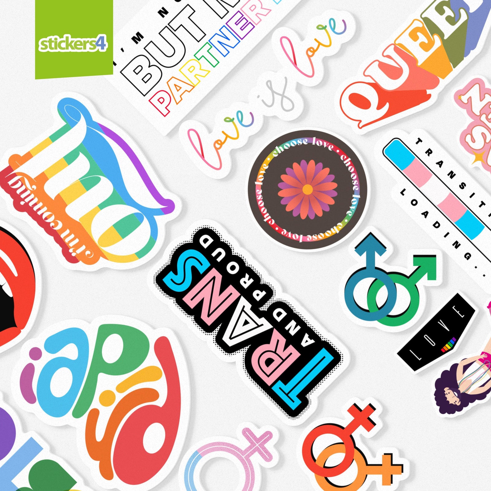 Pride Laptop Pack V2 - Celebrate Pride Month Laptop Sticker