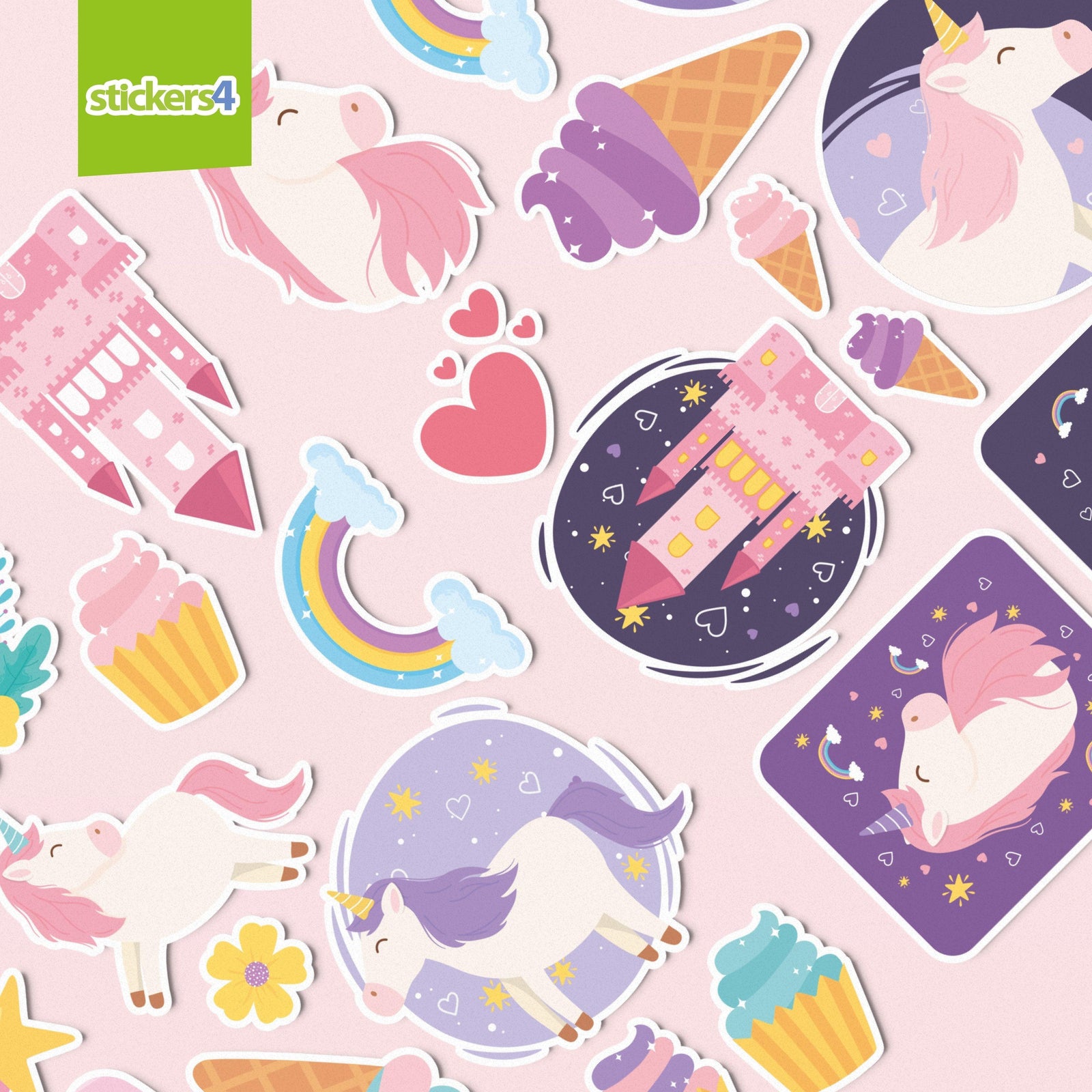Unicorn Sticker Pack - Perfect Stocking Filler Laptop Sticker